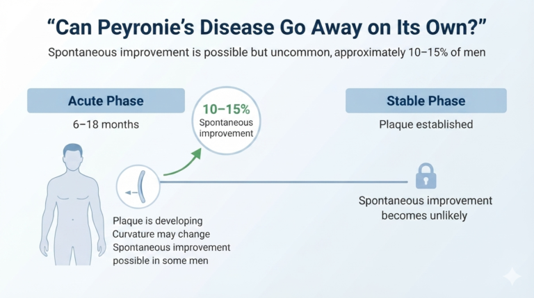 Can Peyronie’s disease go away on its own – spontaneous improvement in the acute phase
