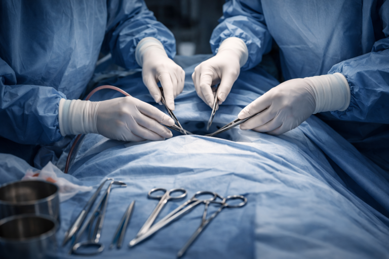 Surgical treatment for Peyronie's disease and severe penile curvature.